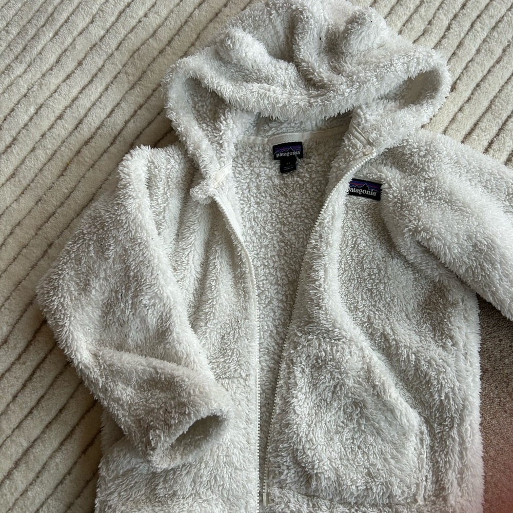Patagonia Cream Fleece Jacket